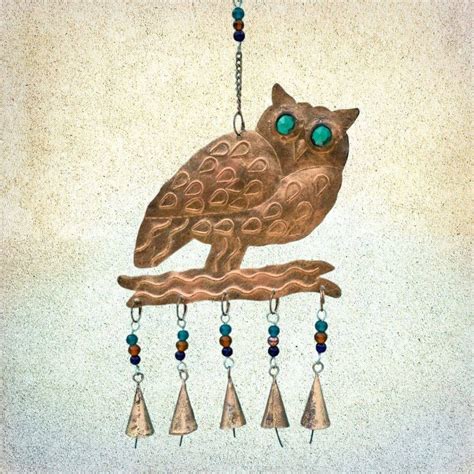 Wise Owl Wind Chime GLE Good Living Essentials