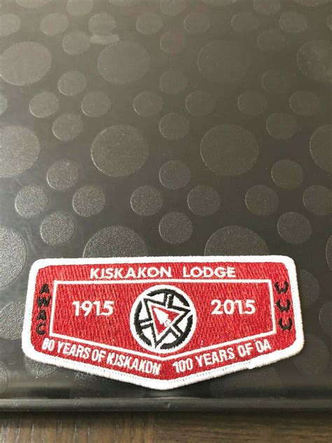 OA KISKAKON LODGE 75 S 100th ANN 1915 2015 FLAP EBay