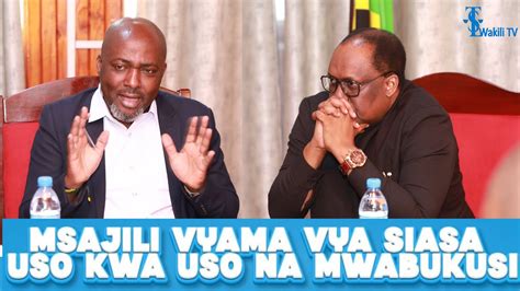 Msajili Wa Vyama Vya Siasa Uso Kwa Uso Na Mwabukusi Demokrasia