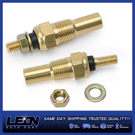 2pcs 18 Npt Temperature Sensor Sender Sending Unit For Water Coolant Oil Temp Ebay