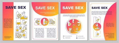 Gender Discrimination Brochure Template Hatred Women Flyer Booklet Leaflet Print Stock Vector