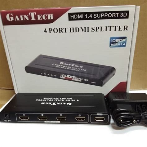 Jual Hdmi Gaintech Splitter Port Port Splitter X Port Di