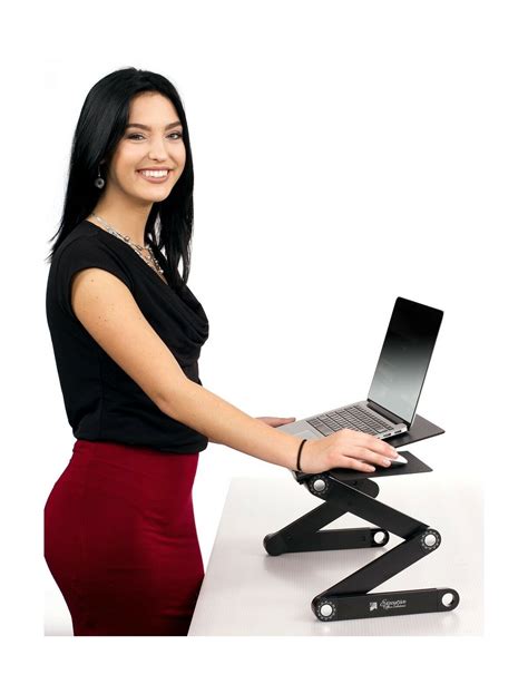 Executive Office Solutions Portable Adjustable Aluminum Laptop Stand