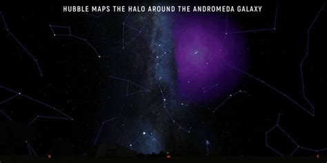 Galactic Halos Touching Comprehensive Map Of Andromeda Halo Shows