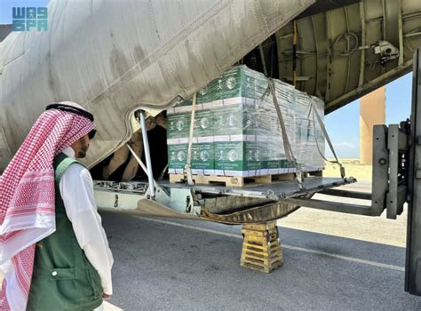 51st Saudi Relief Plane For Gazans Arrives In Egypt Arab News