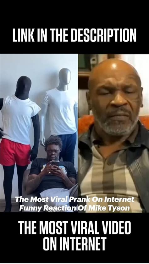 The Most Viral Prank On Internet - Funny Reaction Of Mike Tyson