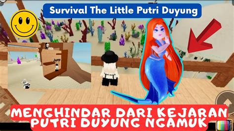 Menghindar Dari Kejaran Putri Duyung Ngamuk Di Roblox Youtube