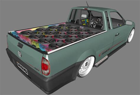 Saveiro G4 Surf Emerwil Sound Car By Valkirio 3D Equipe Tocar