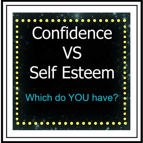 Does Self-Esteem Differ From Self-Confidence?