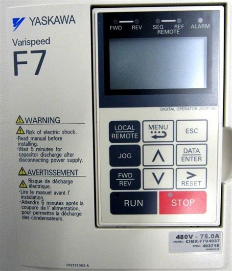 New Yaskawa Cimr F U E Drive Varispeed F V Cimrf U E Sb