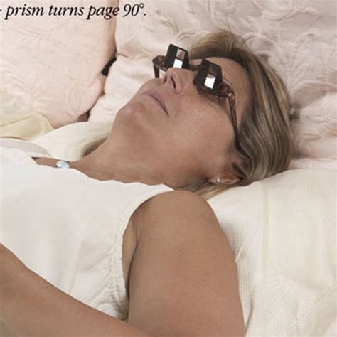 Amazing Lazy Periscope Horizontal Reading Tv Sit View Glasses On Bed