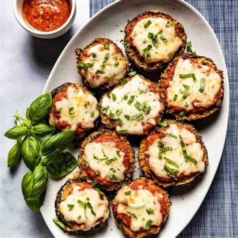 Air Fryer Eggplant Parmesan Easy Healthy Recipe