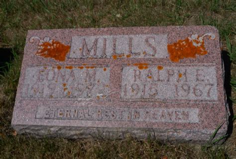 Ralph Eugene Mills 1915 1967 Find A Grave Memorial