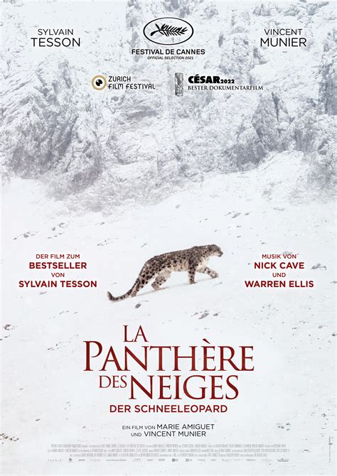 LA PANTHÈRE DES NEIGES DER SCHNEELEOPARD Cinérgie film vergnügen