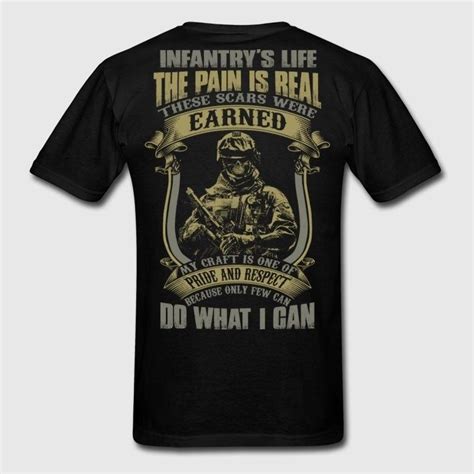 Infantry Veteran Infantry Infantry Army Infantry T Shirt For Men