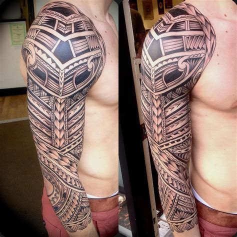 Aztec Sleeve Tattoowl Aztec Tribal Tattoos Aztec Tattoo Designs