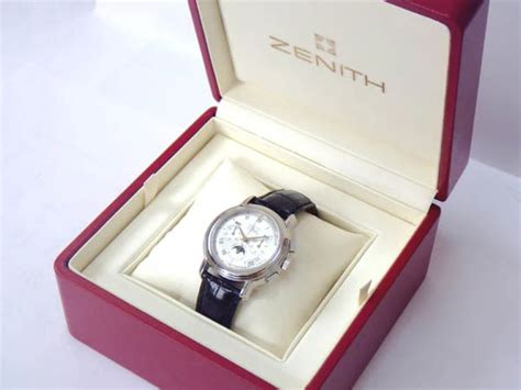 HB-0012| ゼニス ZENITH クロノマスターT エルプリメロ ムーンフェイズ クロノグラフ