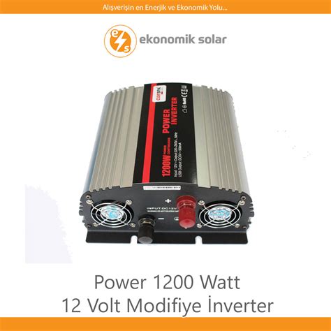 Power Watt Volt Modifiye Nverter Ekonomik Solar