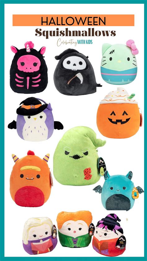 28 Halloween Squishmallows & where to find them! - Celebrating with kids