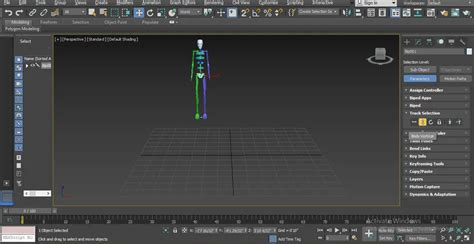 Bípedo en 3ds Max Animar y aparejar el modelo de personaje usando