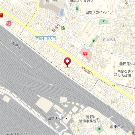 東京都荒川区西尾久4－8－2 の地図 Mapfan