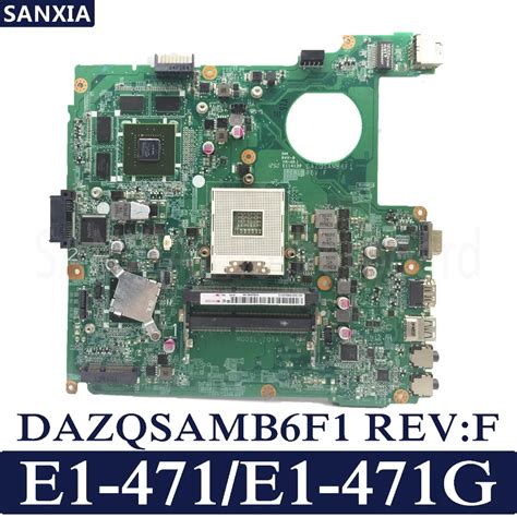 KEFU DAZQSAMB6F1 REV F Laptop Motherboard For Acer E1 471 E1 471G Test