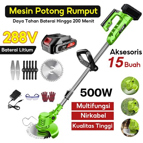 Jual Mesin Potong Rumput Baterai Kualitas Tinggi Pemotong Rumput Mesin