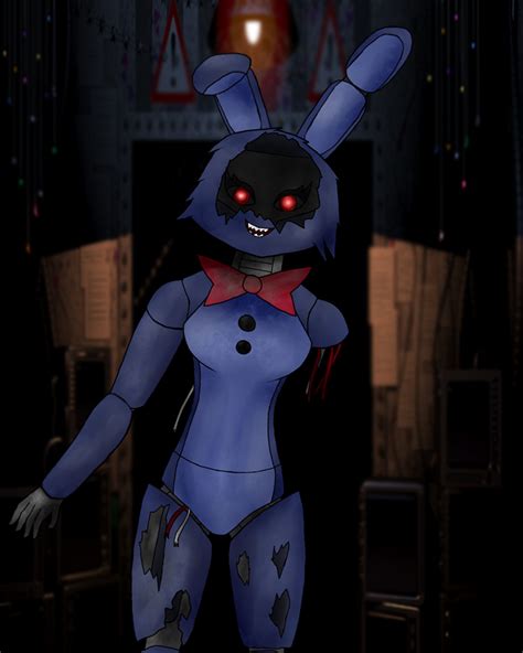 Withered Bonnie Female By Longlostlive On Deviantart