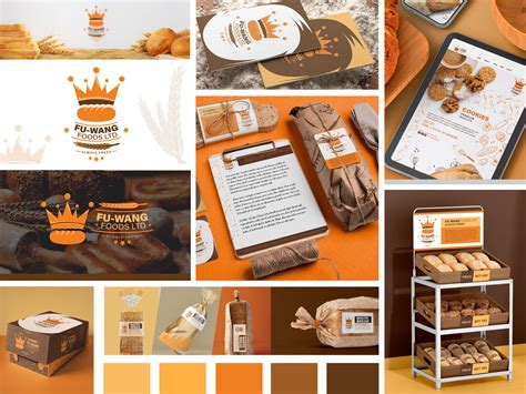 Fu Wang Foods Ltd Logo Redesign And Re Brand Guideline Design By