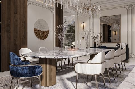 Neo Classic Dining Room On Behance