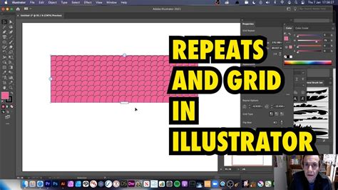 Grid Repeat With Type And Paths In Illustrator How To Tutorial