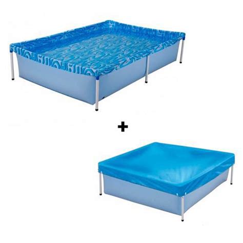 Piscina Retangular Mor Litros Lona De Pvc Capa Para Piscina Mor