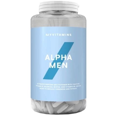 Myprotein Alpha Men By Myprotein Lowest Prices At Muscle Strength