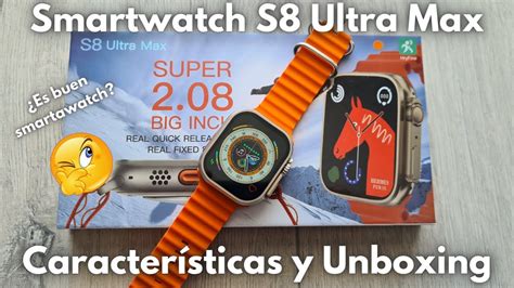 Smartwatch S8 Ultra Max 👉 ¿vale La Pena ¡análisis Completo Y Unboxing