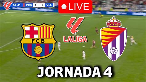 EN VIVO FC BARCELONA VALLADOLID EN VIVO LA LIGA EA SPORTS 24 25