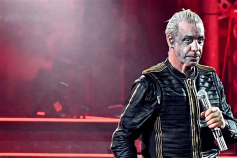 Till Lindemann Rammstein Sänger kündigt Solo Tour für Ende des Jahres an