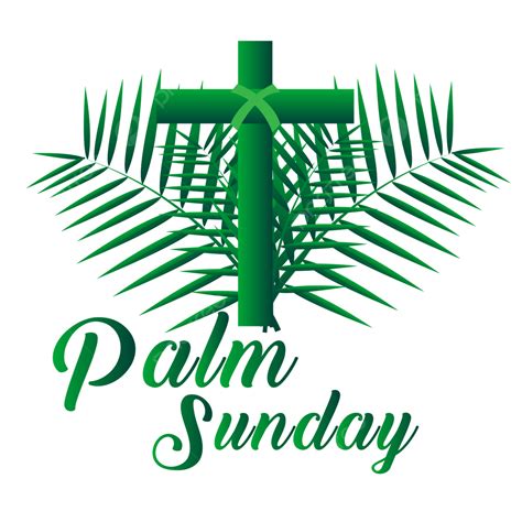 Palm Sunday Vector Png Images Palm Sunday Leaf Bread Design