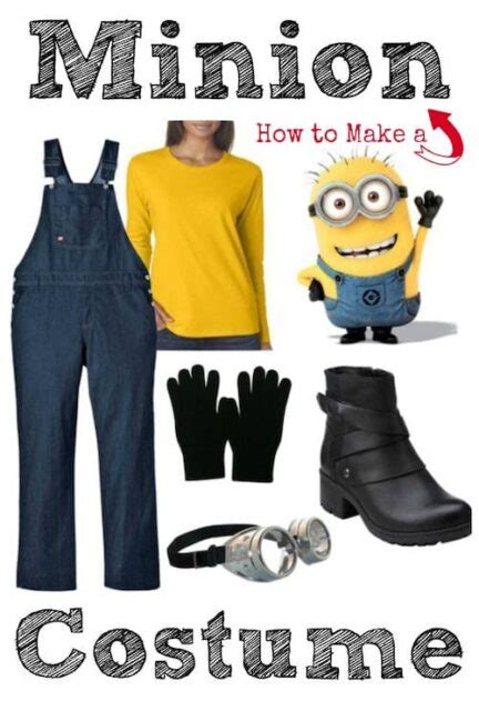 Diy Minion Costumes Moms And Crafters