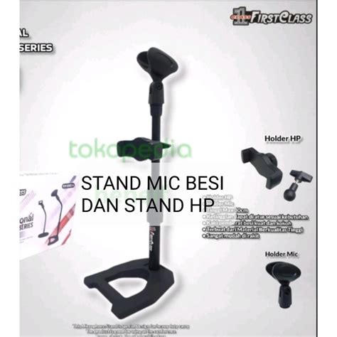 Jual STAND MIC HP HANDPHONE BESI HOLDER MIK CABANG MIKROPON MICROPHONE