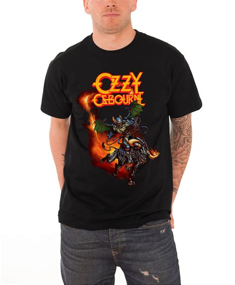 Ozzy Osbourne T Shirt Official Bark At The Moon Logo Blizzard Of Ozz