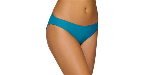 Hula Honey Solid Bikini Swim Bottom Separates In Blue Lyst
