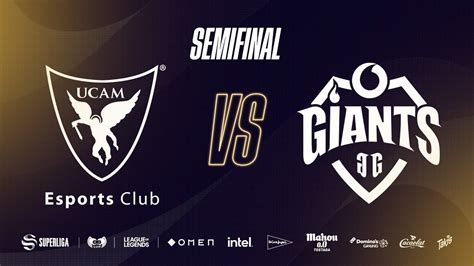 UCAM ESPORTS CLUB VS VODAFONE GIANTS LEAGUE OF LEGENDS SUPERLIGA