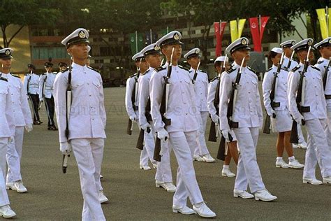 Officer Cadet School Ocs Graduates At The Tri Service