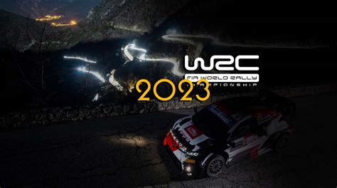 2023 World Rally Championship - calendar and results