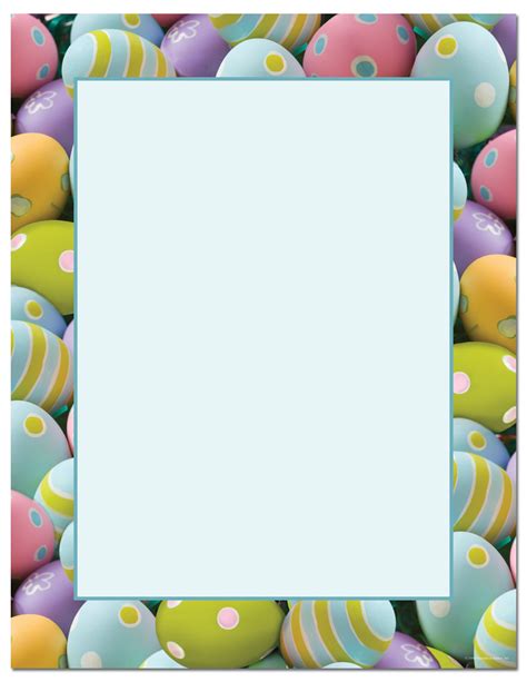 Printable Easter Border Printable Word Searches