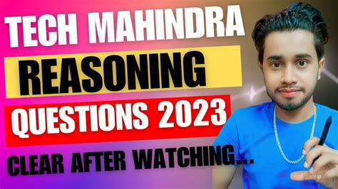 Tech Mahindra Actual Asked Reasoning Questions 2023 Tech Mahindra