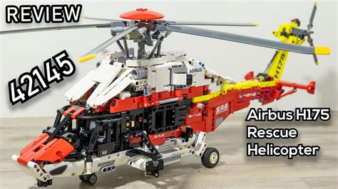 Lego 42145 Review Lego Airbus H175 Rescue Helicopter Review 42145