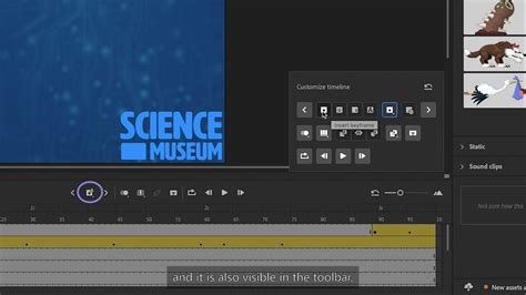 Customize Timeline Toolbar In Adobe Animate YouTube