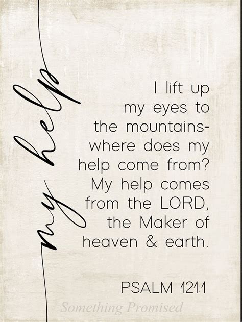 A Handwritten Message With The Words I Lift Up My Eyes To The Mountains