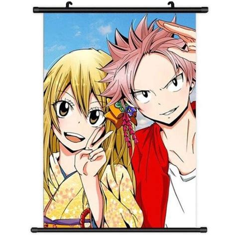 Poster Fairy Tail Lucy Et Natsu Boutique Fairy Tail